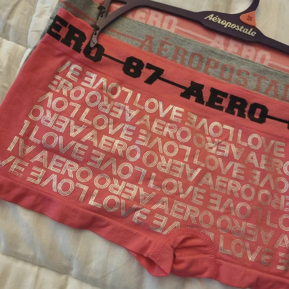 AEROPOSTALE BRAND NEW 3-PACK BOYSHORTS SIZE 2X - Picture 2 of 4